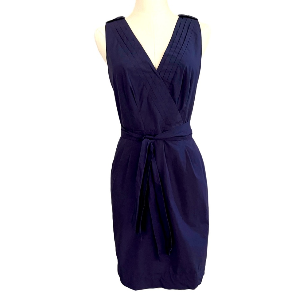 BANANA REPUBLIC Navy blue sleeveless dress